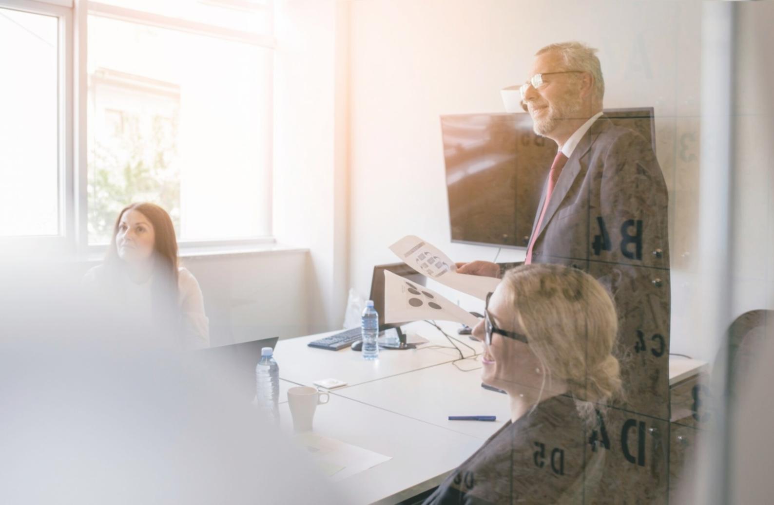 Gruppendiskussion zu Geschäftsmodellen